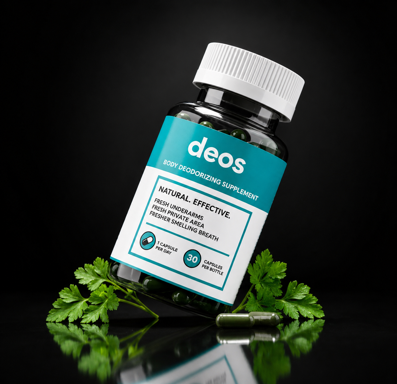 PureScnt Body Deodorizing Supplement — All Day Freshness From Within (30 capsules)